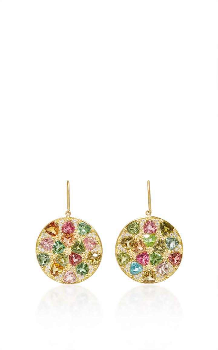 Jamie Wolf Mosaic Disc Earring