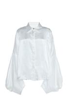 Moda Operandi Tuinch Silk Button-front Shirt Size: M