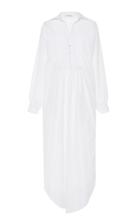 Moda Operandi White Story Helena Smock Cotton Dress Size: 8