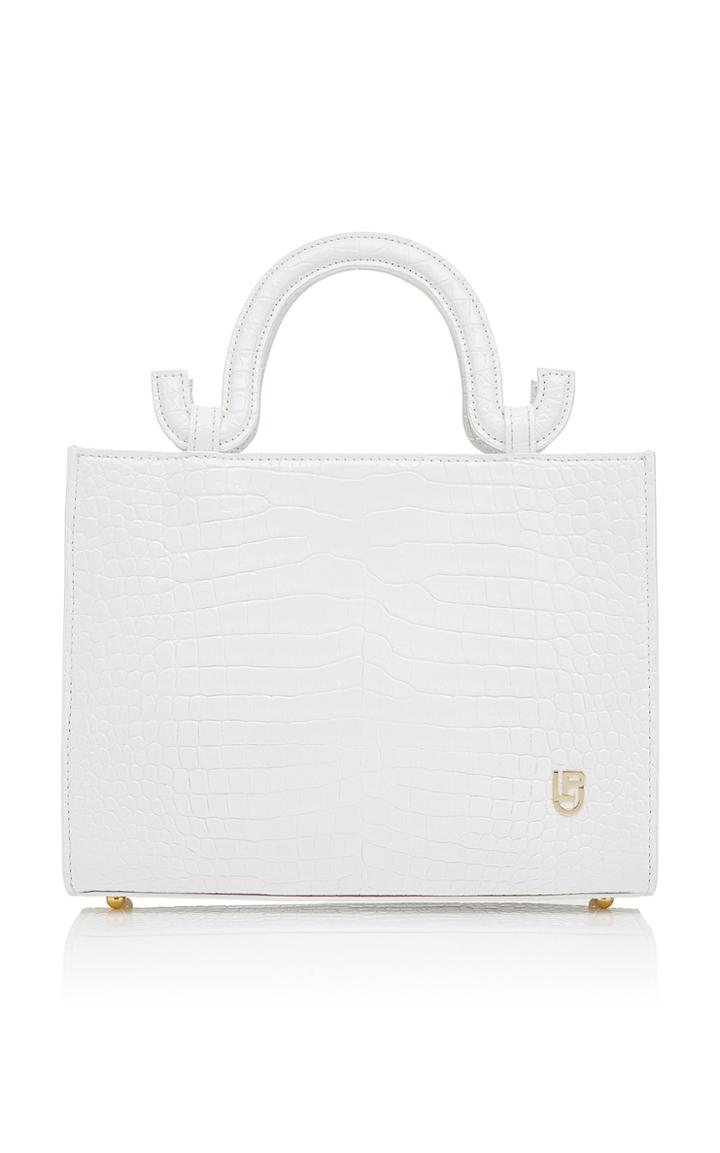 Les Petits Joueurs Linda Mini Embossed Leather Bag