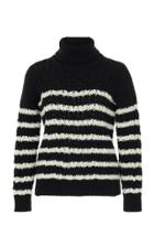 Loewe Striped Cable Knit Sweater