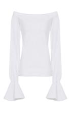 Caroline Constas Off The Shoulder Sweater