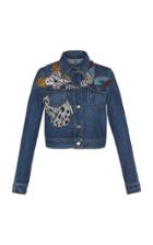 Roberto Cavalli Embellished Denim Jacket