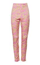 Silvia Tcherassi Fressia Printed Silk Blend Leggings