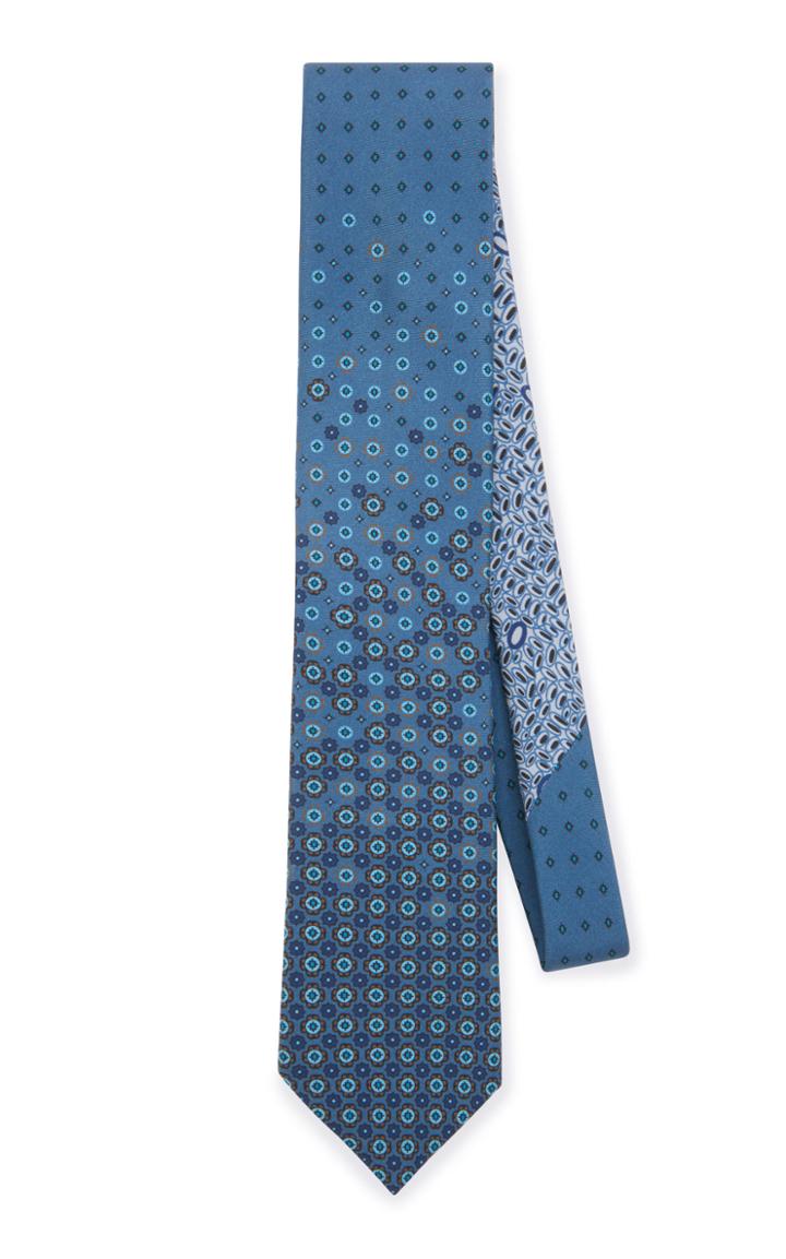 Prada Medallion-print Silk Tie