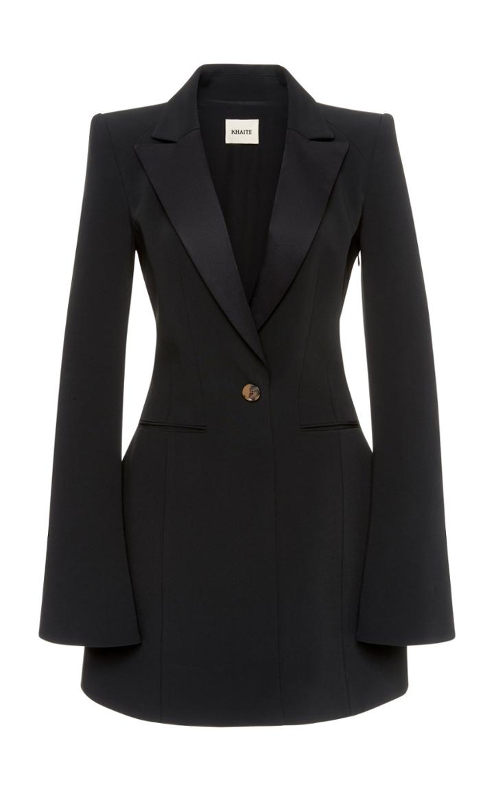 Khaite Natasha Crepe Mini Dress