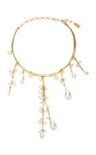 Erickson Beamon Pretty Woman 24k Gold-plated Crystal And Pearl Necklace