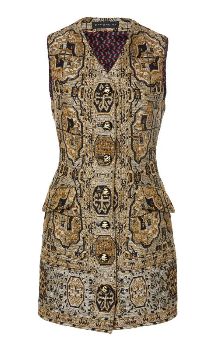 Etro Paisley Jacquard Vest