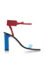 Off-white C/o Virgil Abloh Capri Zip Tie-embellished Leather Sandal