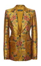 Dolce & Gabbana Floral-printed Jacquard Blazer