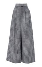 Acler Cunningham Wide Leg Check Pant