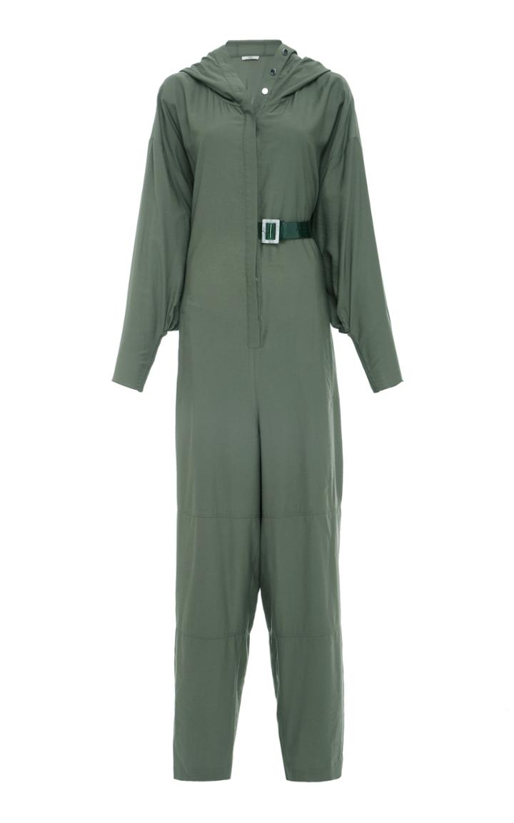 Tibi Hoodie Pull On Jumpsuit