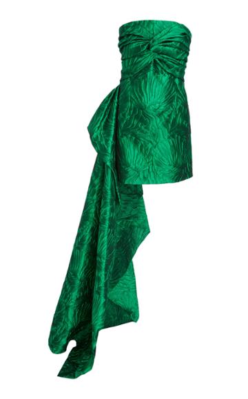 Reem Acra Brocade Mini Dress
