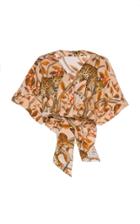 Johanna Ortiz Young And Wild Cotton Tie-waist Shirt