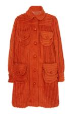 Anna Sui Cozy Cords Dress Coat