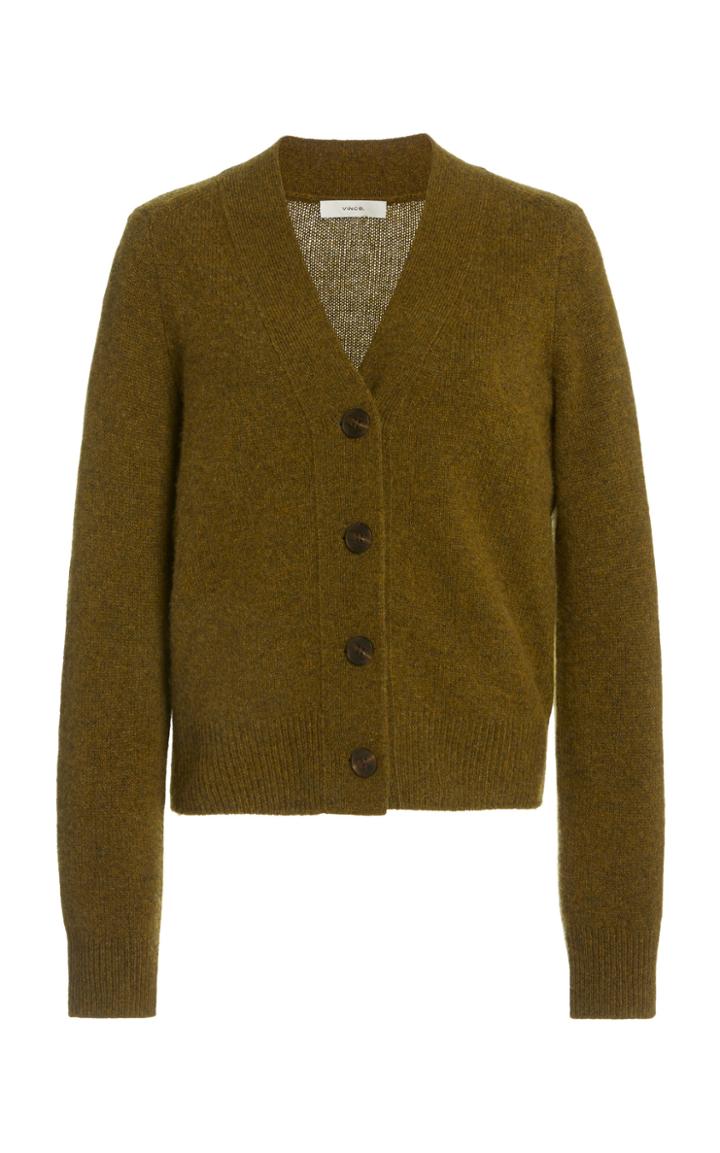 Vince Shrunken Cashmere-knit Cardigan