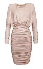 Alexandre Vauthier V-neck Lurex Mini Dress