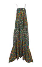 Zac Posen Liberty Print Cotton A-line Dress