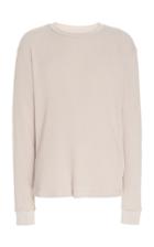 Simon Miller Crick Waffle-knit Cotton T-shirt
