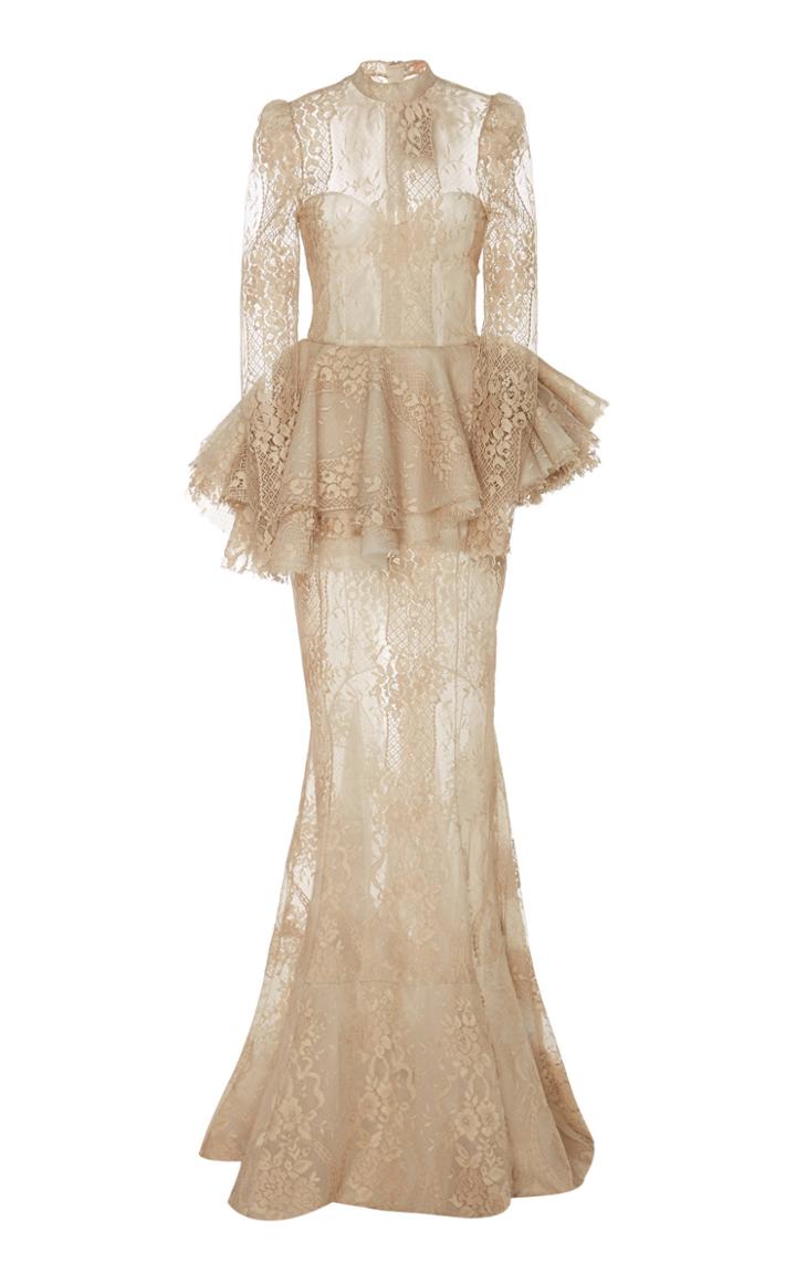 Brock Collection Pomana Lace Cotton Dress