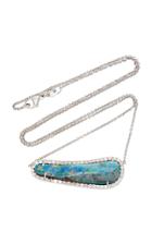 Kimberly Mcdonald 18k Gold Opal And Diamond Necklace