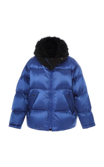 Yves Salomon Paris Shearling-trimmed Puffer Coat