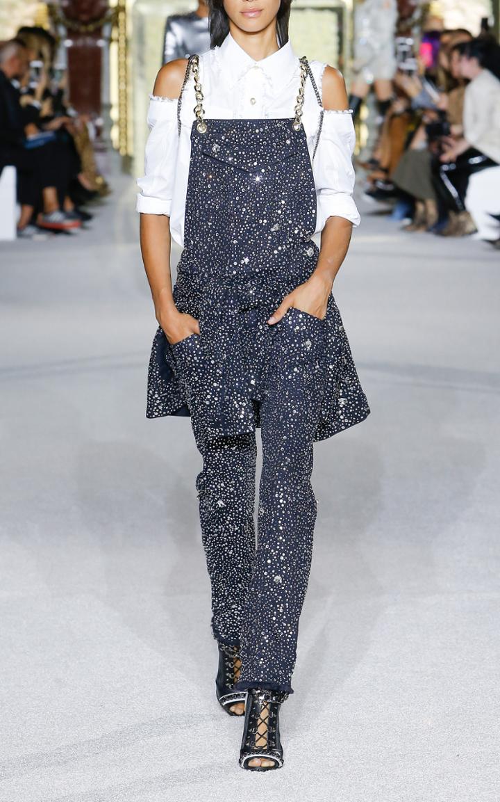 Balmain Embellished Overalls