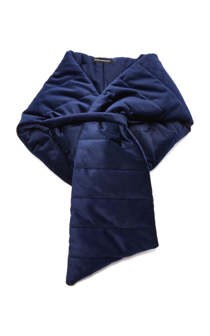 Federica Moretti Alaska Velvet Scarf