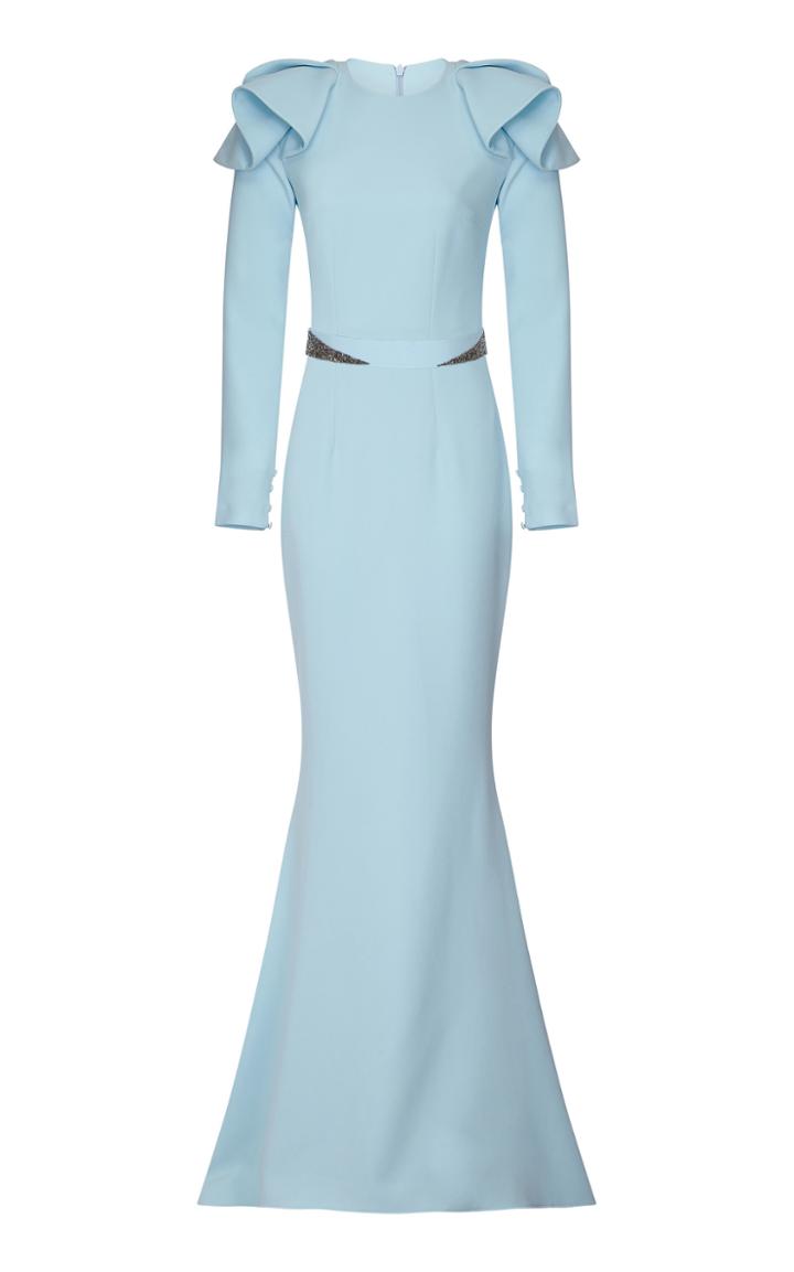 Safiyaa Kaloni Long Sleeve Gown