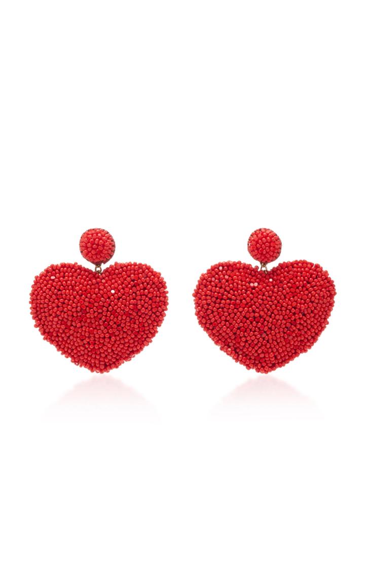 Deepa Gurnani Valery Glass Earrings