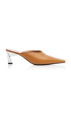 Marni Squared Cap Toe Sabot