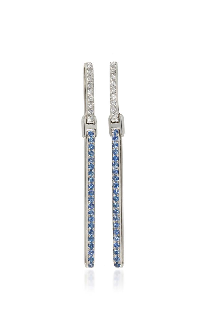 Qayten X.f. Blue Sapphire Earrings