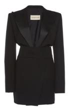 Alexandre Vauthier Mini Wool Blazer Dress