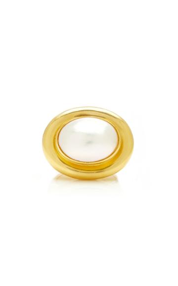 Moda Operandi Particulieres Paloma Picasso For Tiffany & Co. Mabe Pearl Ring Size: 6