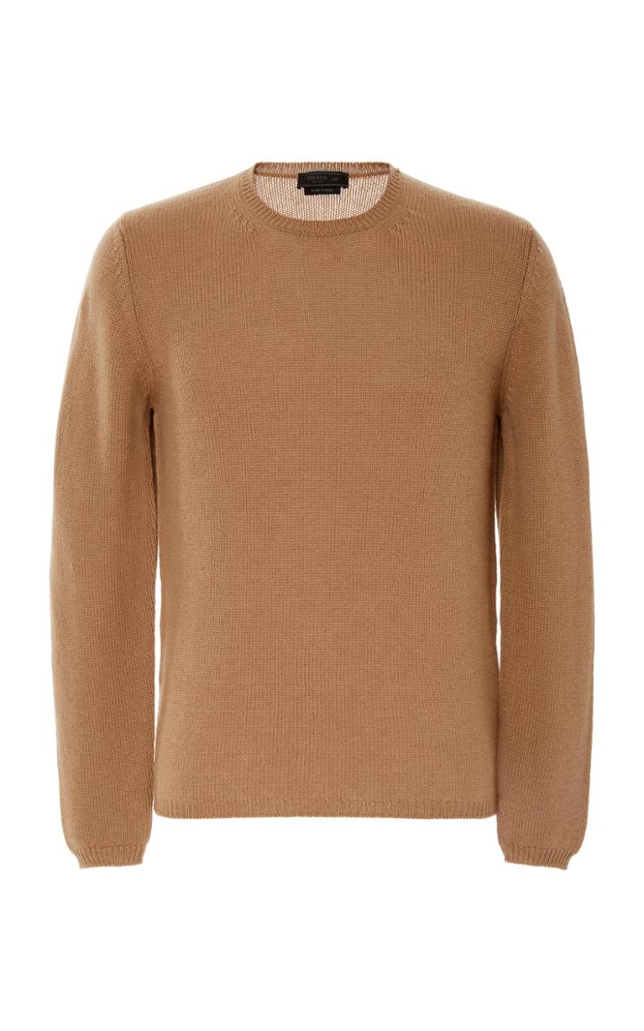Prada Cashmere Crewneck Sweater Size: 46