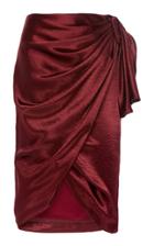 Altuzarra Polly Side Tie Silk Skirt