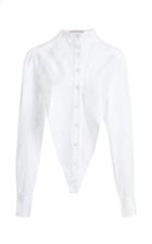 Moda Operandi Christopher Kane Triangle Cut Cotton Shirt