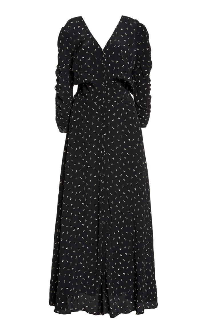 Moda Operandi Bytimo Autumn Ruched Jersey Midi Dress