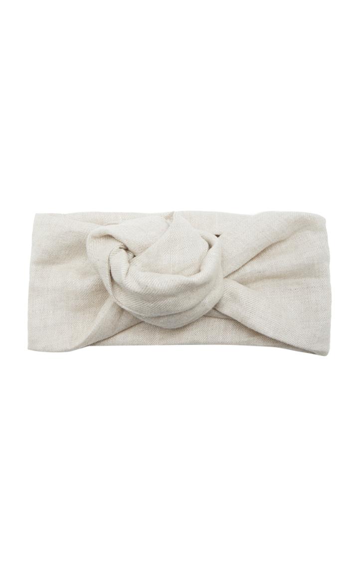 Cult Gaia Printed Linen Headband