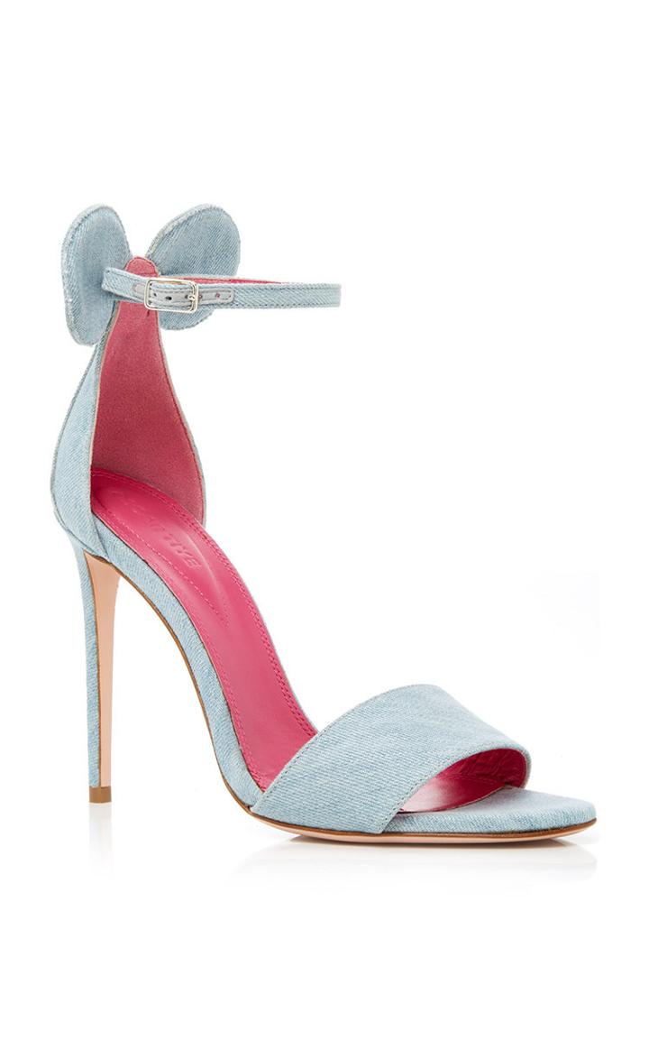 Oscar Tiye Denim Minnie Sandal