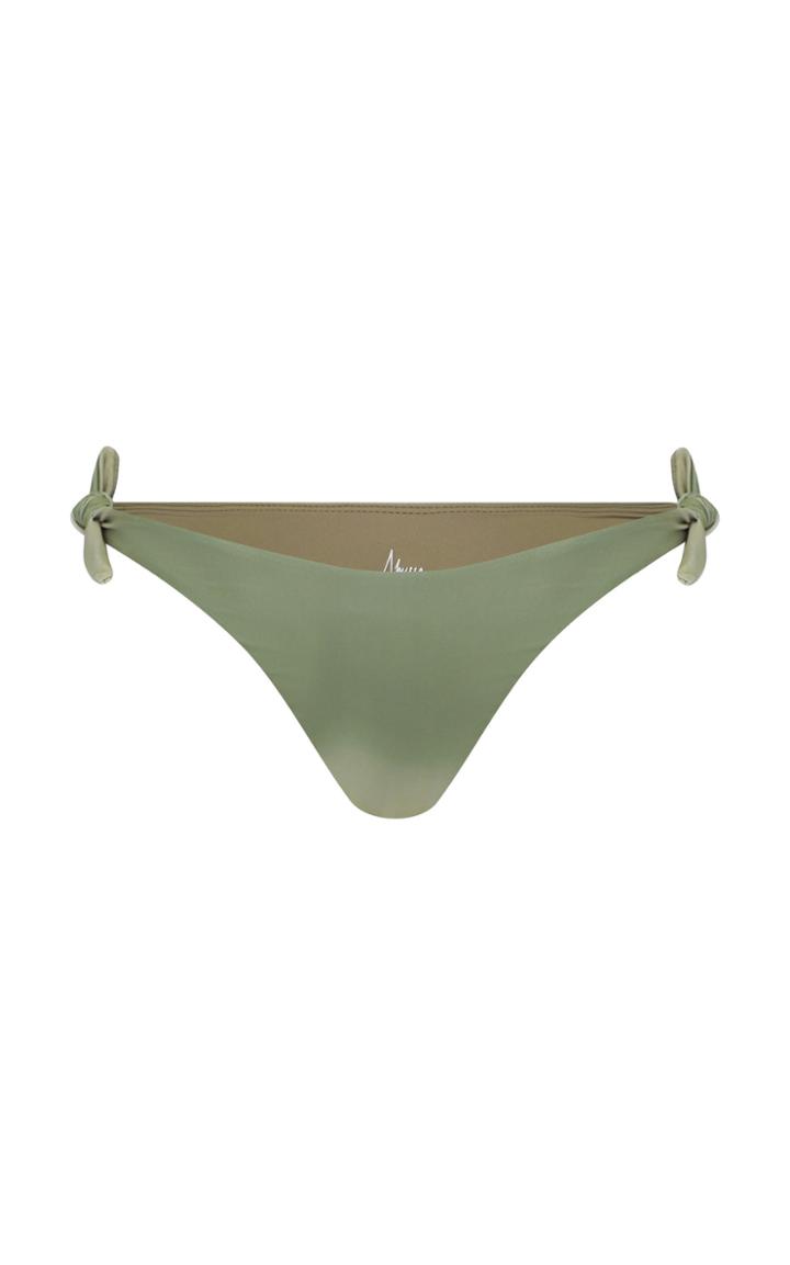 Moda Operandi Abysse Jean Bow Detail Cheeky Bikini Bottom
