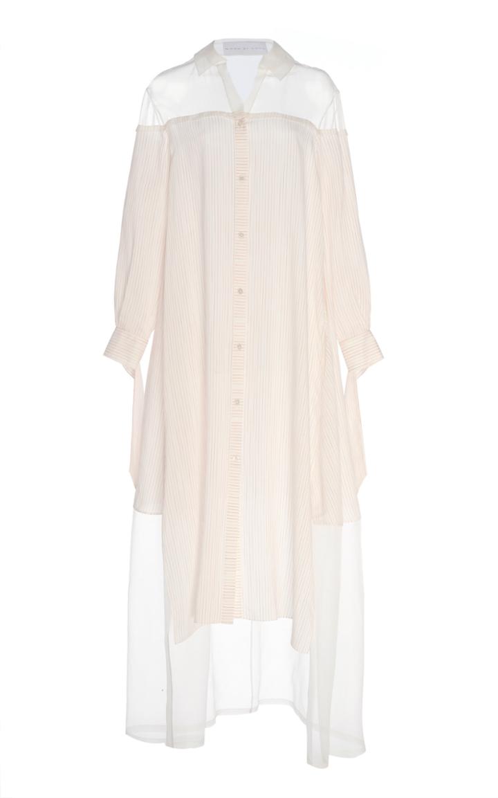 Noon By Noor Guildford Cotton-blend Off-the-shoulder Dress