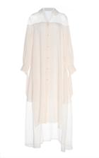 Noon By Noor Guildford Cotton-blend Off-the-shoulder Dress