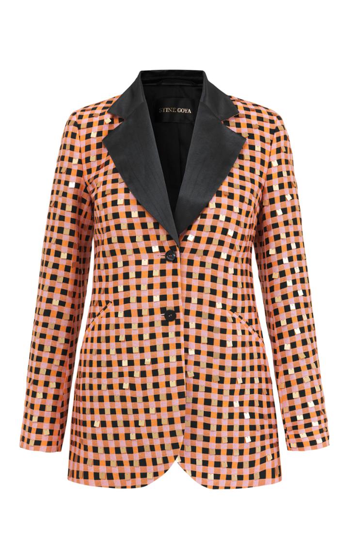 Stine Goya Florence Contrast Lapel Jacket