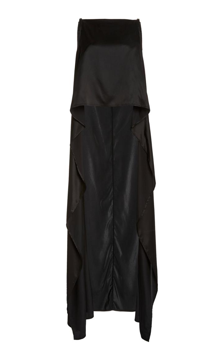 Moda Operandi Cult Gaia Amara Draped Satin Top