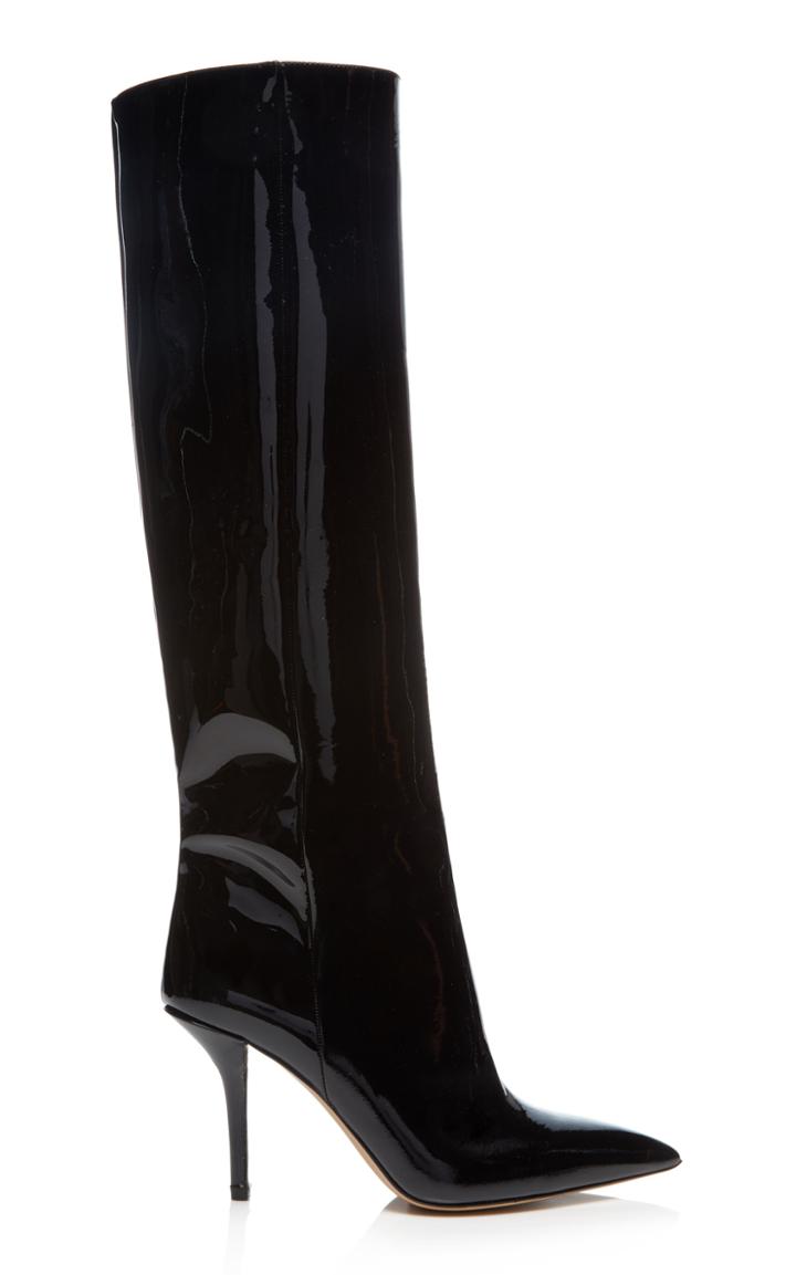 Moda Operandi Gia X Pernille Teisbaek Patent Leather Knee High Boots