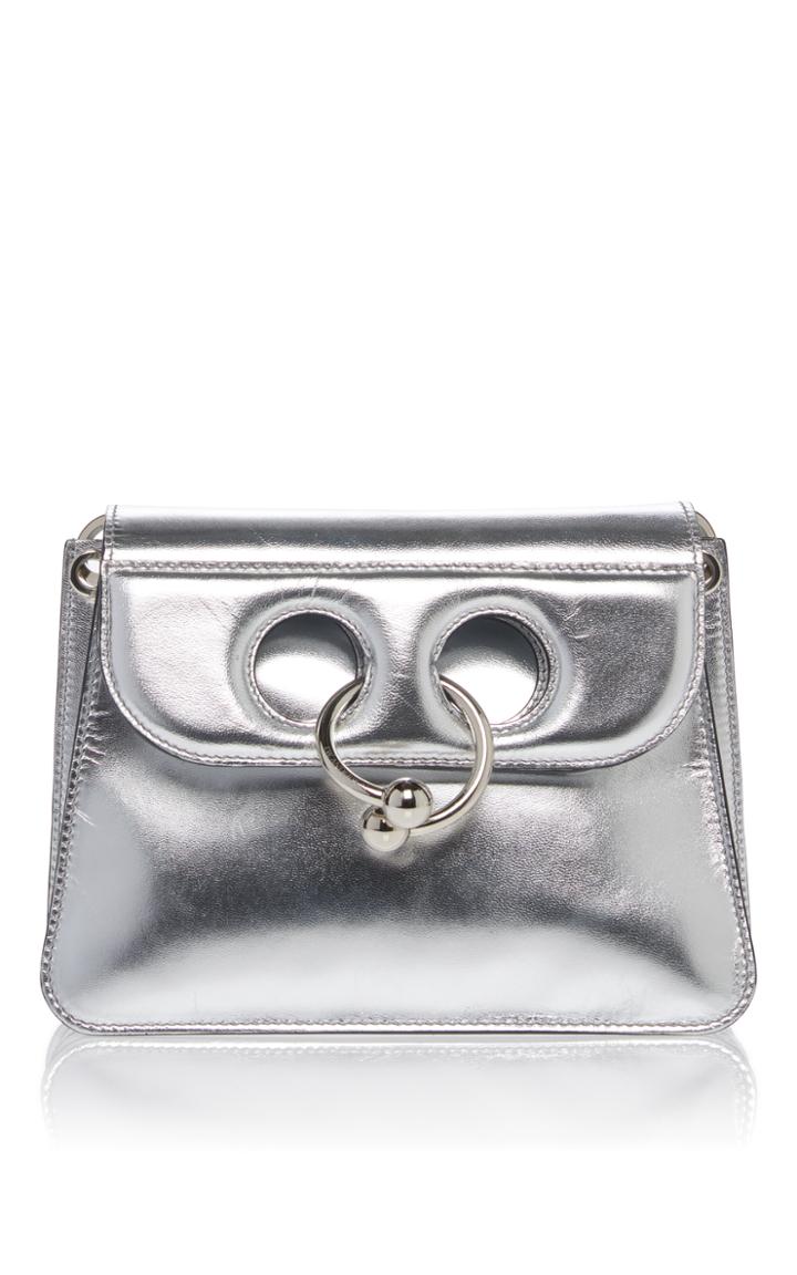 J.w.anderson Mini Pierce Metallic Bag