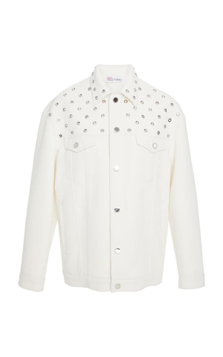 Red Valentino Fused Crepe Jacket
