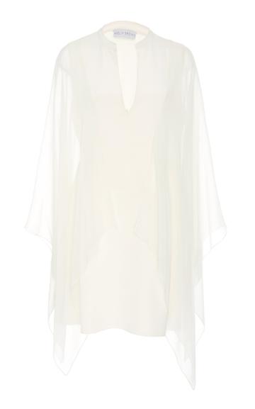 Amelia Brown Short Silk Caftan