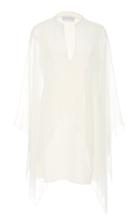 Amelia Brown Short Silk Caftan